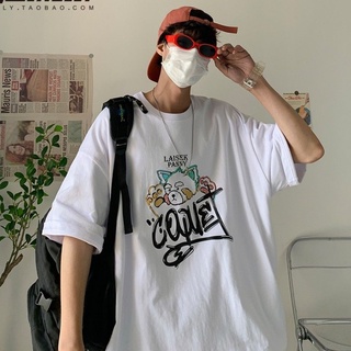 Áo thun tay lỡ unisex basic form rộng oversized att13