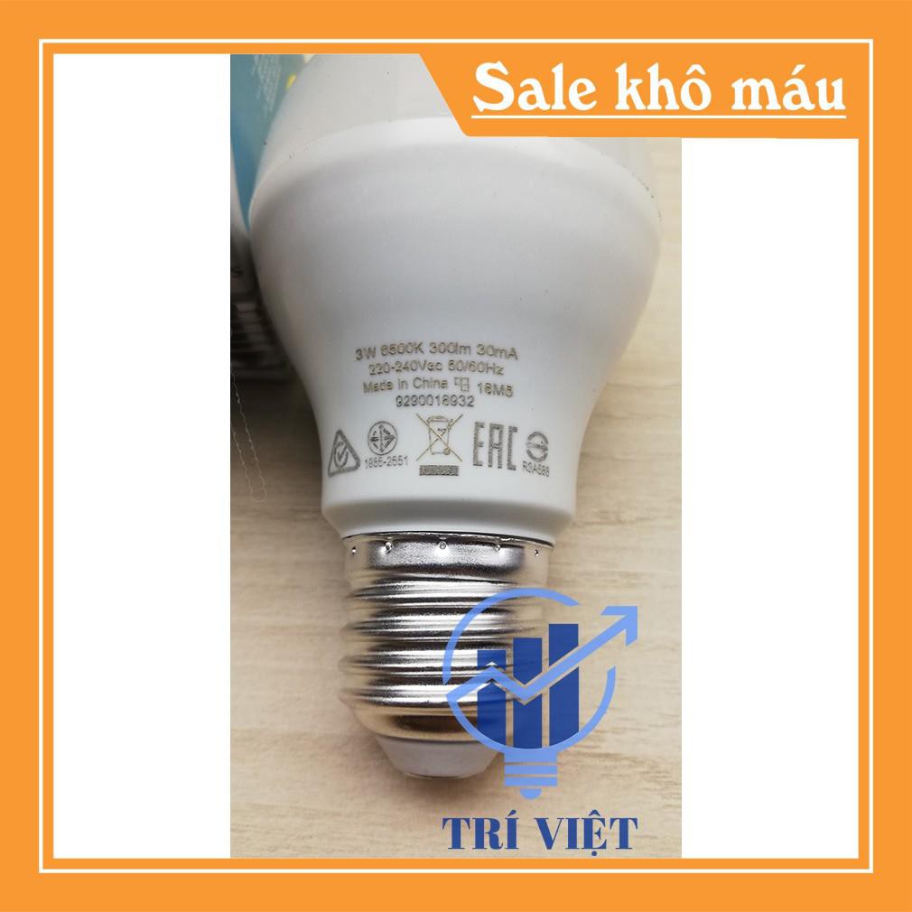 Bóng Đèn Led bulb Philips 3W - 5W - 9W Đuôi E27 3000K / 6500K hàng chính hãng