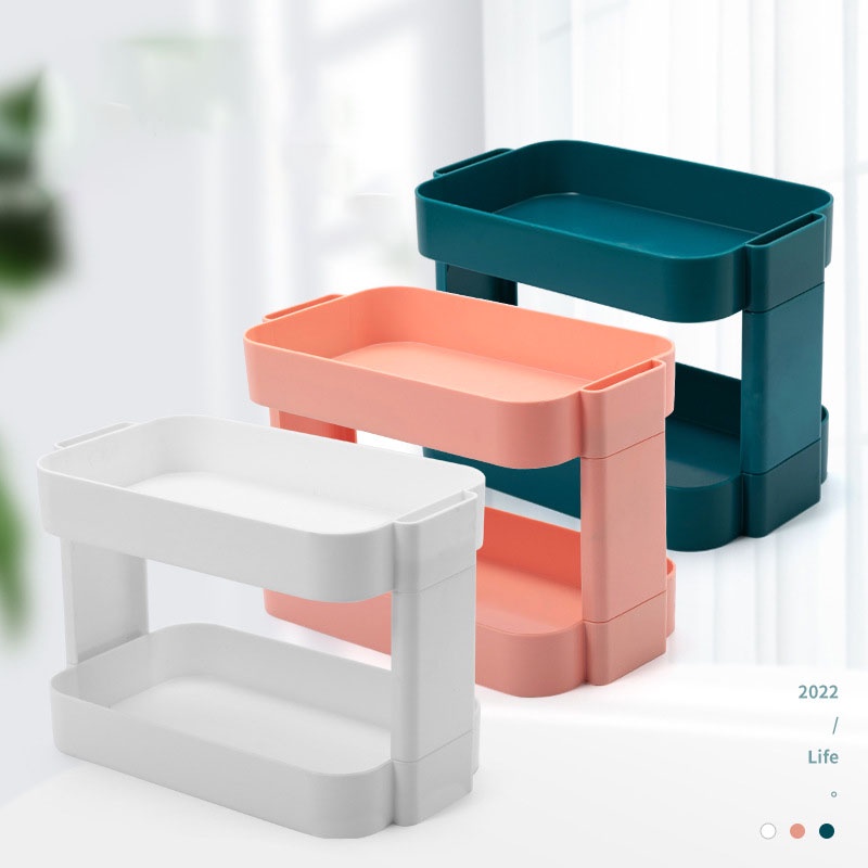 Kệ Đựng Mỹ Phẩm Nhiều Tầng Có Thể Gấp Gọn Tiện Dụng Cho Gia Đình / Văn Phòng