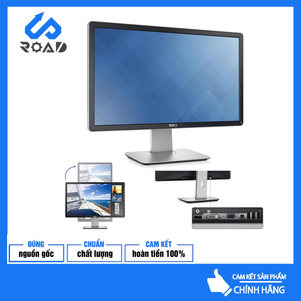 [ Giá Siêu Rẻ] Màn hình Dell P2314H Led Full HD Chuyên thiết kế đồ họa đẹp