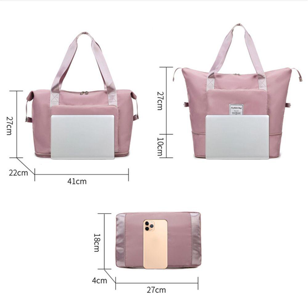 Túi Xách Du Lịch Vải Oxford Chống Thấm Nước Sức Chứa Lớn Đa Năng Có 8 Màu Để Lựa Chọn