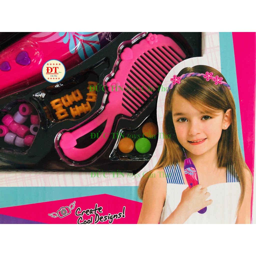 ĐỒ CHƠI HỘP XÂU CHUỖI TÓC TRANG ĐIỂM BÉ GÁI