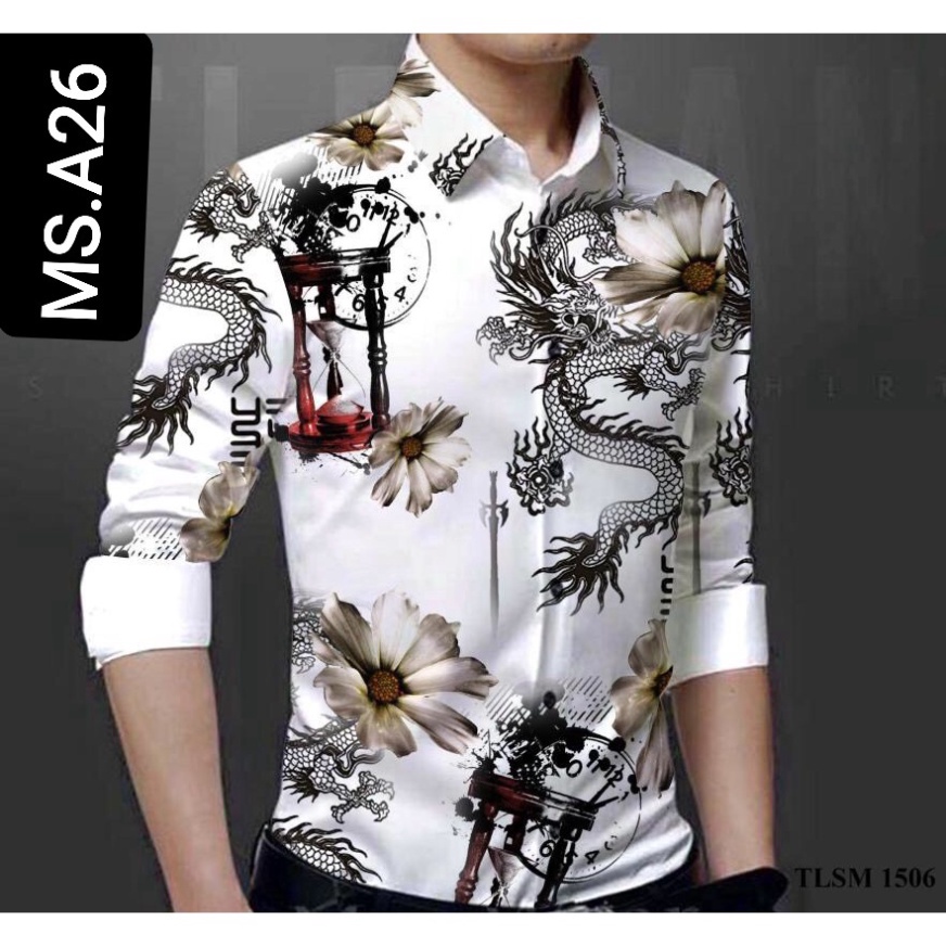 Áo Sơ Mi - Áo Sơ mi Nam kẻ - Chất liệu lụa cao cấp, chất vải mềm mịn, dáng slimfit trẻ đẹp _KVINDstore08