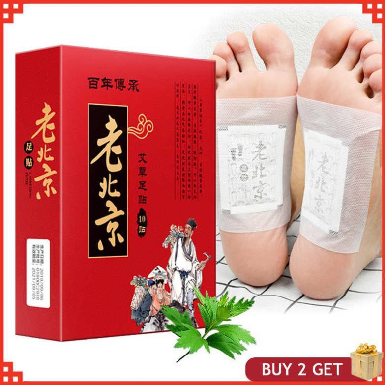 Hộp 50 Miếng Dán Chân Ngải Cứu Thải Độc | BigBuy360 - bigbuy360.vn