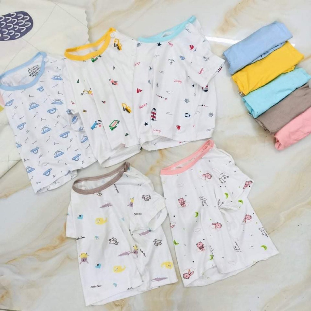 Đồ bộ bé trai bé gái avaslew siêu mềm mịn