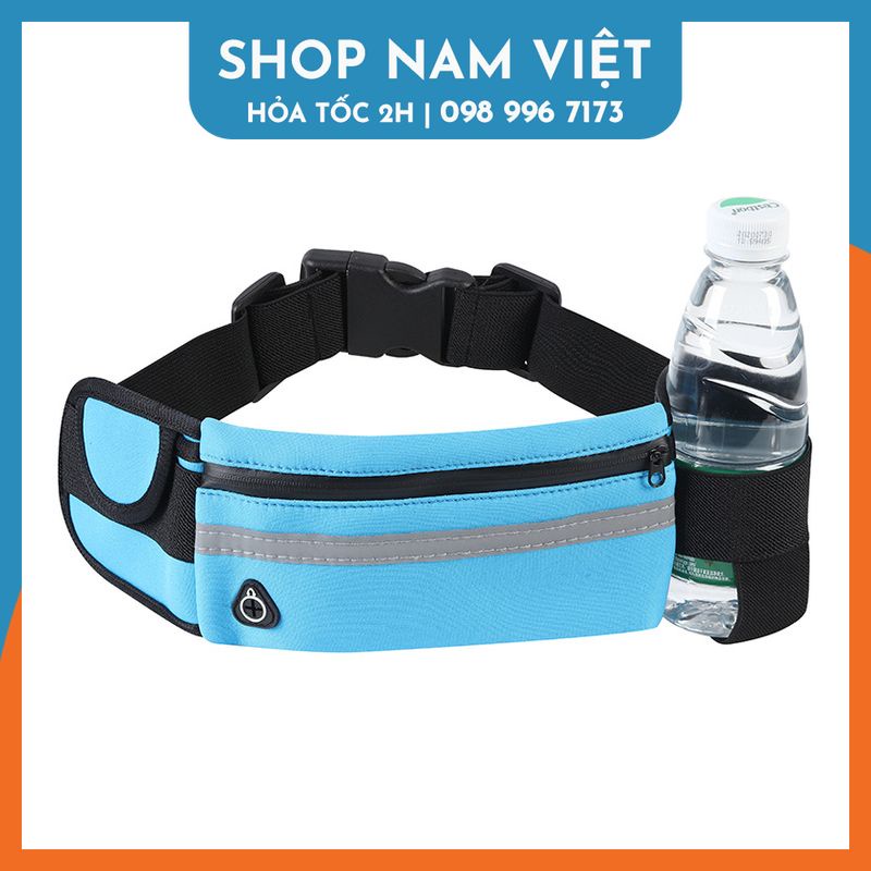 Túi đeo hông, đeo bụng tập gym, chạy bộ có ngăn để chai nước