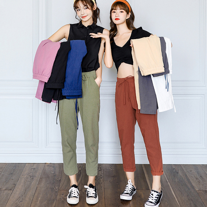 Quần Cotton Nữ 9 Màu Thời Trang | BigBuy360 - bigbuy360.vn