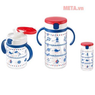 Richell - Cốc ống hút 200ml