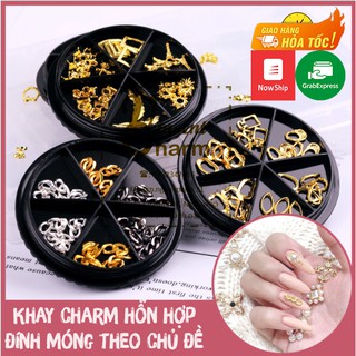 Set hỗn hơp đính móng theo chủ đề - Set charm đính móng theo chủ đề - Mẫu mới 2021