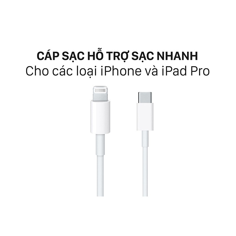 Apple USB-C to Lightning 1m MX0K2FE/A (Dây Cáp)