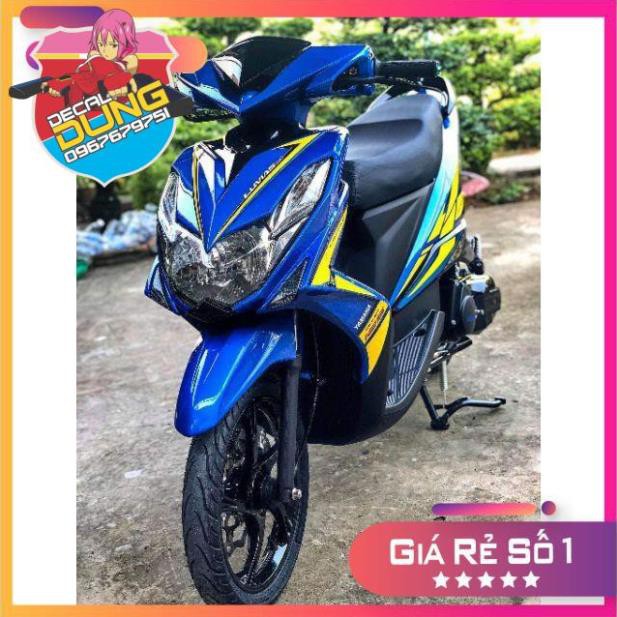 Tem xe luvias xanh vàng