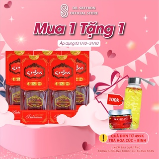 Nhụy Hoa Nghệ Tây SAFFRON BAHRAMAN 1Gr x5 hộp [Date 03/2023]
