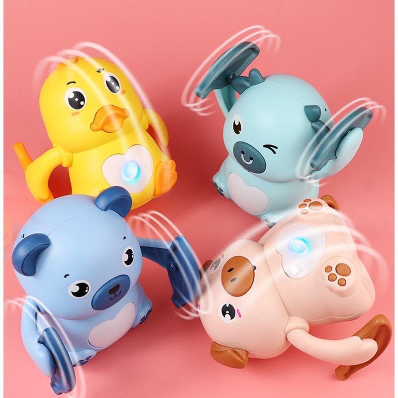 ĐỒ CHƠI KHỈ CẢM ỨNG NHÀO LỘN 360• phát nhạc