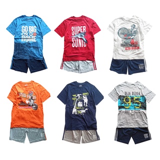 Bộ thun tay cộc bé trai Oshkosh