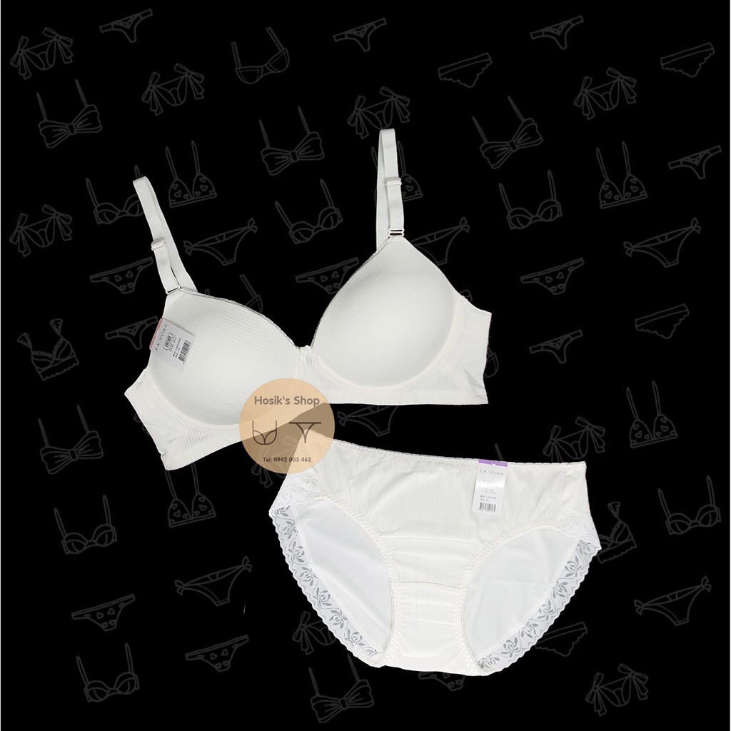 Quần Lót La Vora Nội Địa Hàn Quốc, Vải Thun Lạnh Phối Vải Ren Mềm, Lưng Thun Picot - HOSIK'S SHOP
