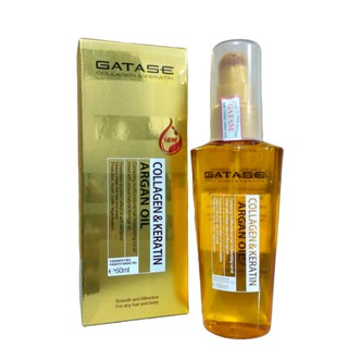 Tinh dầu dưỡng tóc GATASE Isarel 60ml ( Keratin Argan Oil)