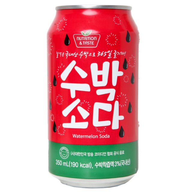 Nước soda Hàn Quốc 5 vị trái cây (350ml) | BigBuy360 - bigbuy360.vn