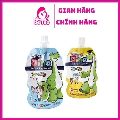Nước uống bổ sung dinh dưỡng Smart Dino/Long Dino/Strong Dino 120ml