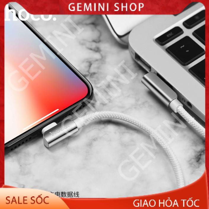 Cáp sạc Lightning iPhone Micro USB Type C 1,2m hỗ trợ sạc nhanh truyền dữ liệu HOCO U42