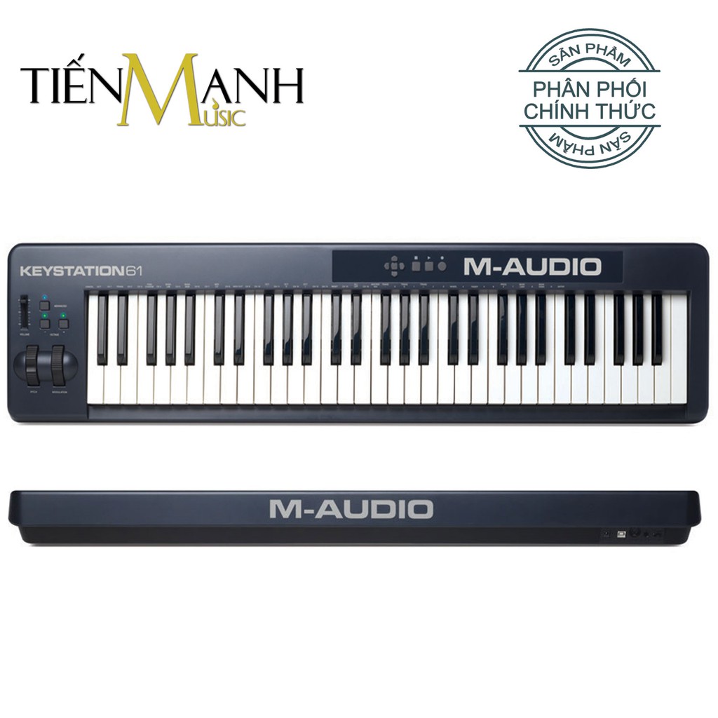 Đàn M-Audio Keystation 61 Phím MK2 MIDI Keyboard Controller MKII MAudio Bàn phím làm nhạc - Sản xuất âm nhạc producer