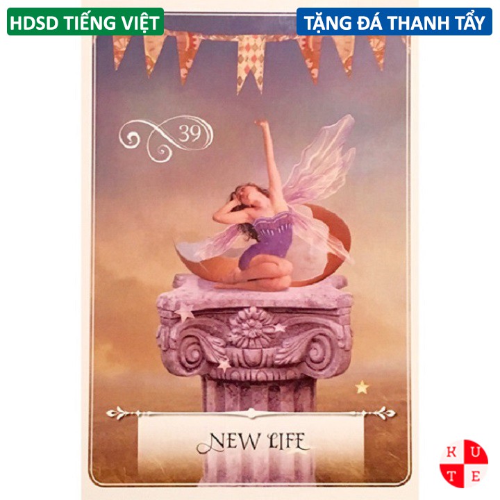 Bộ Bài Wisdom Of The Oracle 52 Lá Bài Tặng Hướng Dẫn Tiếng Việt Và Đá Thanh Tẩy