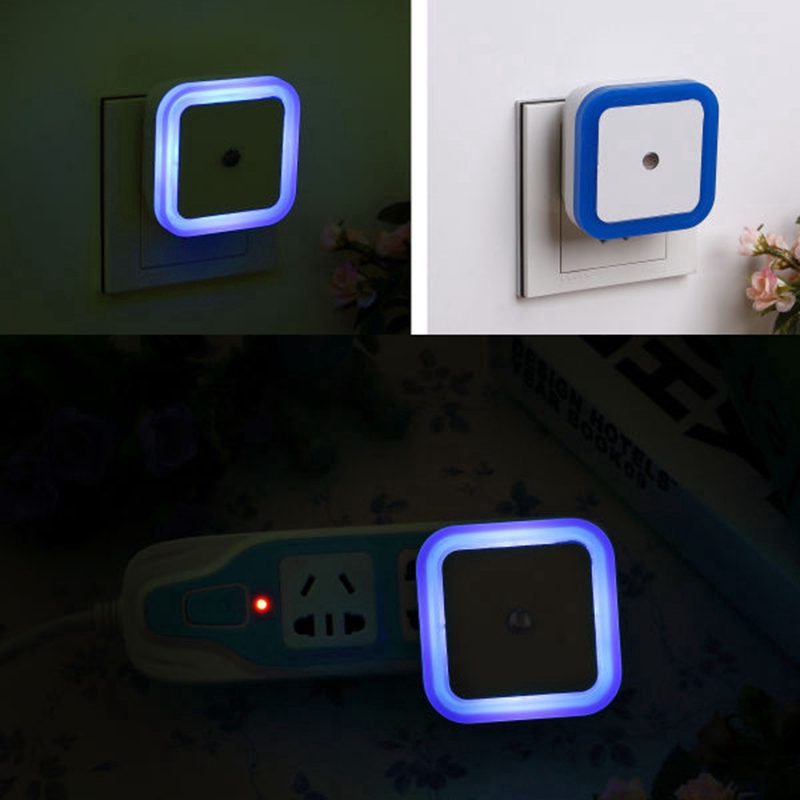 Đèn LED cảm biến tự động phích cắm US trang trí cho phòng ngủ