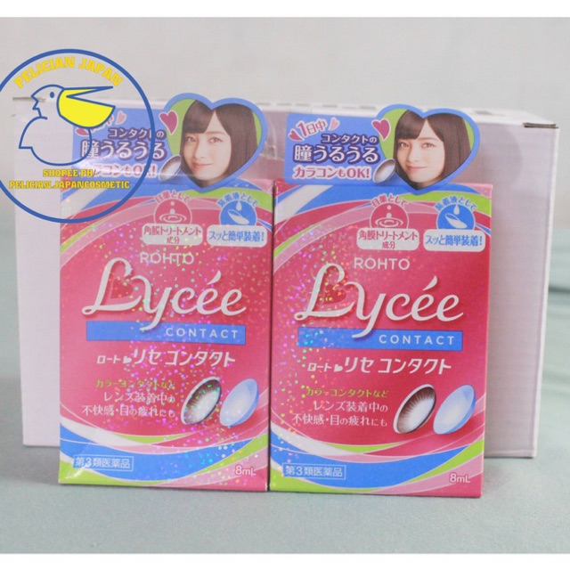 THUỐC NHỎ MẮT LYCEE CONTACT LENS 8ml