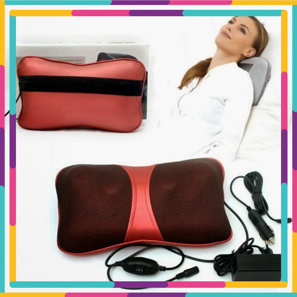 GO' 123' Gối Massage Hồng Ngoại MAGIC PILLOW PL818 MỚI