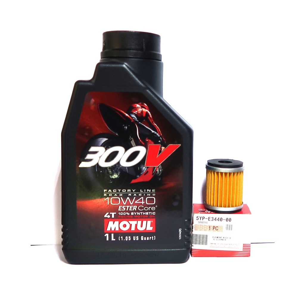 Dầu nhớt Motul 300V 10W40 hàng châu Âu tem 3 lớp cho xe côn tay, phân khối lớn