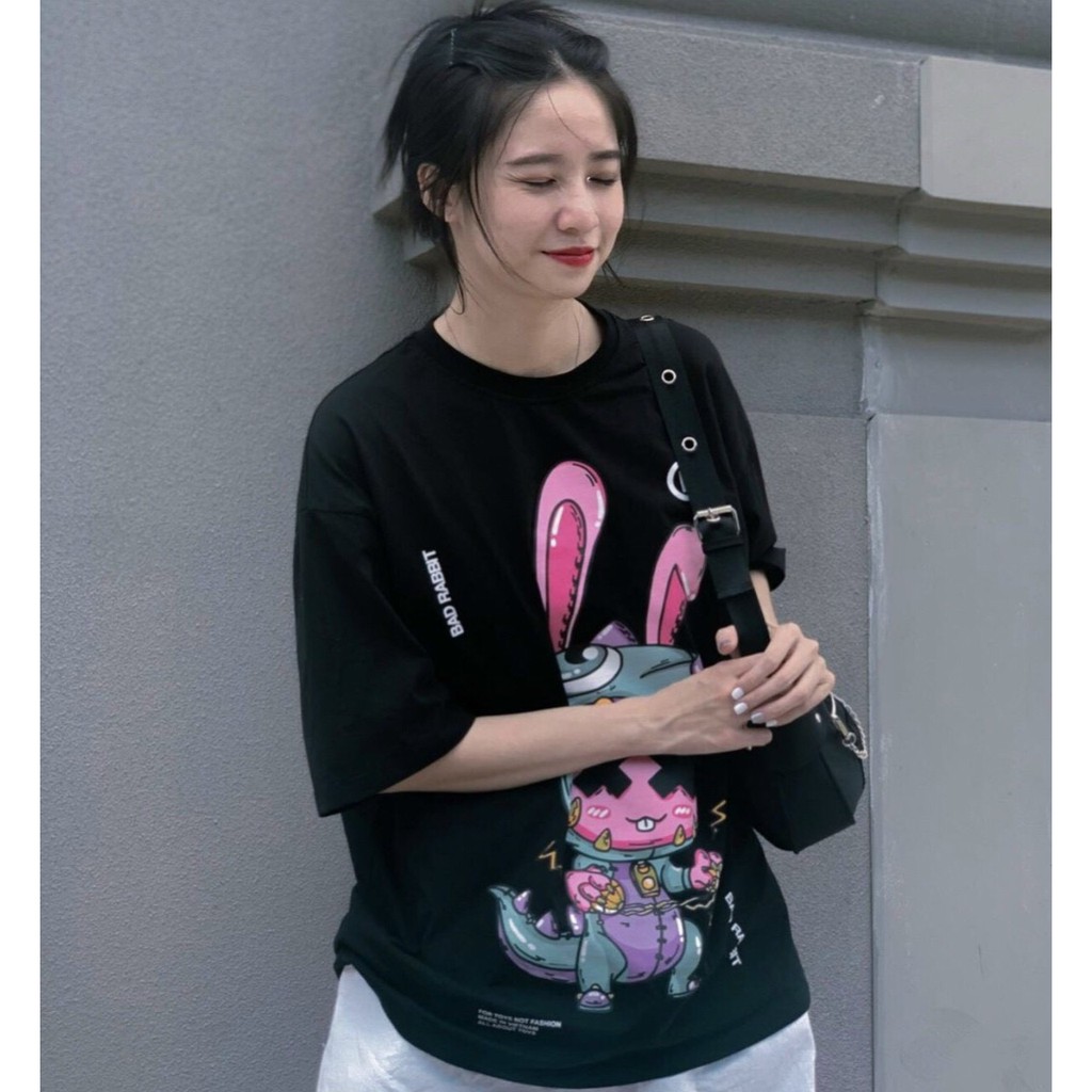 Áo Phông Nữ B.Rabbit Toy Color Tay Lỡ Form Rộng Unisex - Áo Thun Nữ Chất Cotton Dáng Dài Nhiều Màu TAT06