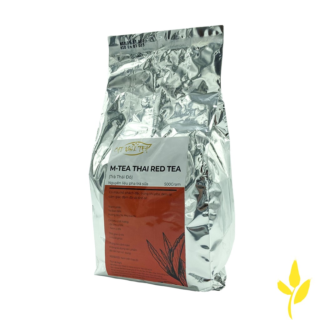 Trà thái đỏ Cát Nghi Tea 500g - Nguyên liệu chuẩn pha trà sữa và trà trái cây - Cung cấp cho các quán trà sữa