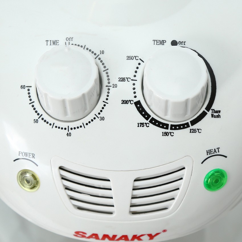 NỒI NƯỚNG THUỶ TINH SANAKY VH-188T ,Công suất 1300 W, Dung tích 15 Lít, Quạt đối lưu Có, bảo hành 12 tháng