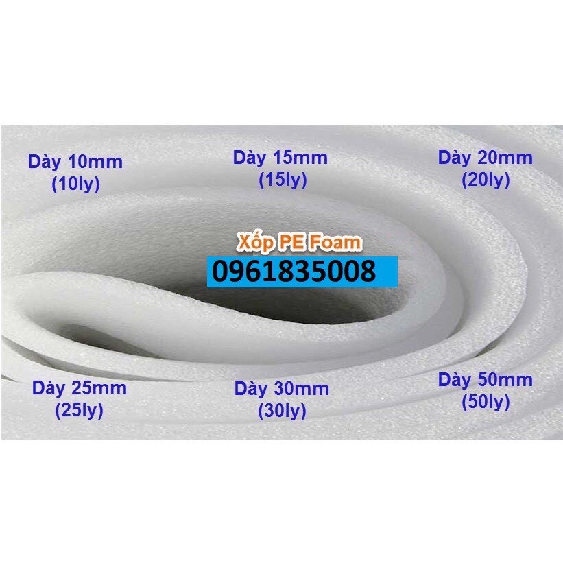 HỎA TỐC Foam 3ly gói hàng chống sốc 53cm
