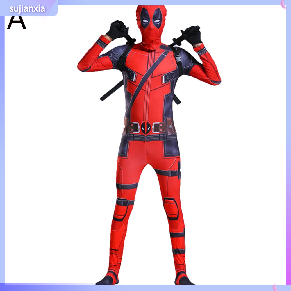 MARVEL Trang Phục Hóa Trang Deadpool Nhân Dịp Halloween Cho Bé