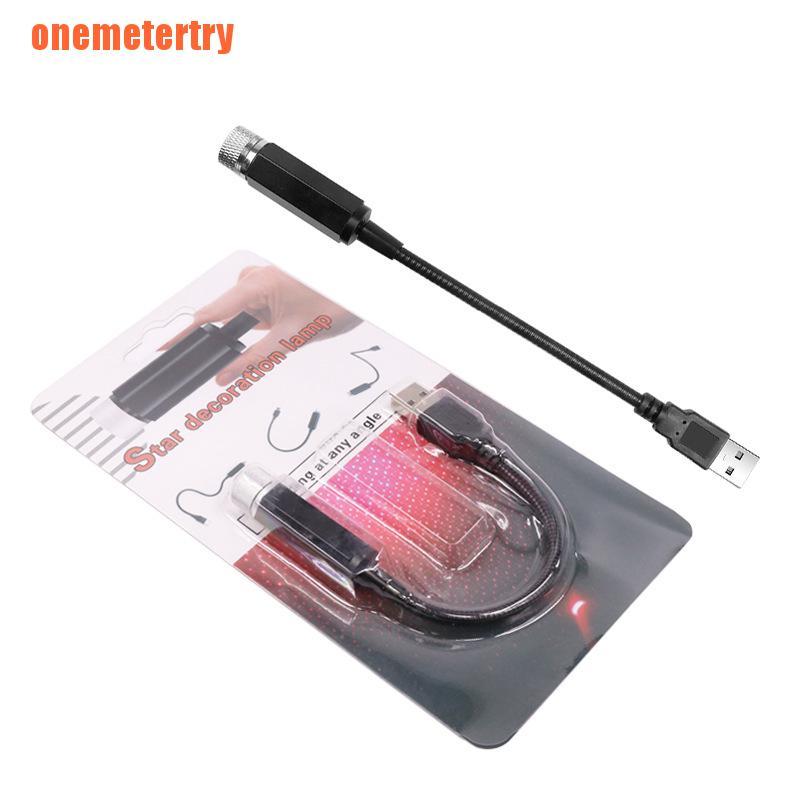 Đèn Led Trang Trí Trần Xe Hơi Hình Bầu Trời Đầy Sao Có Cổng Sạc Usb