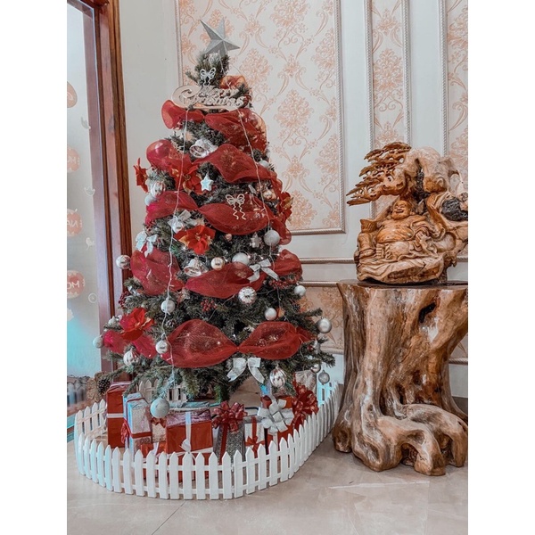 RUY BĂNG TRANG TRÍ CÂY THÔNG NOEL / LÀM NƠ HỘP QUÀ