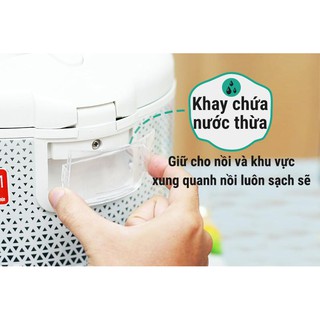 Nồi Cơm Điện Nắp Gài Sharp KS-181TJV - 1.8 L