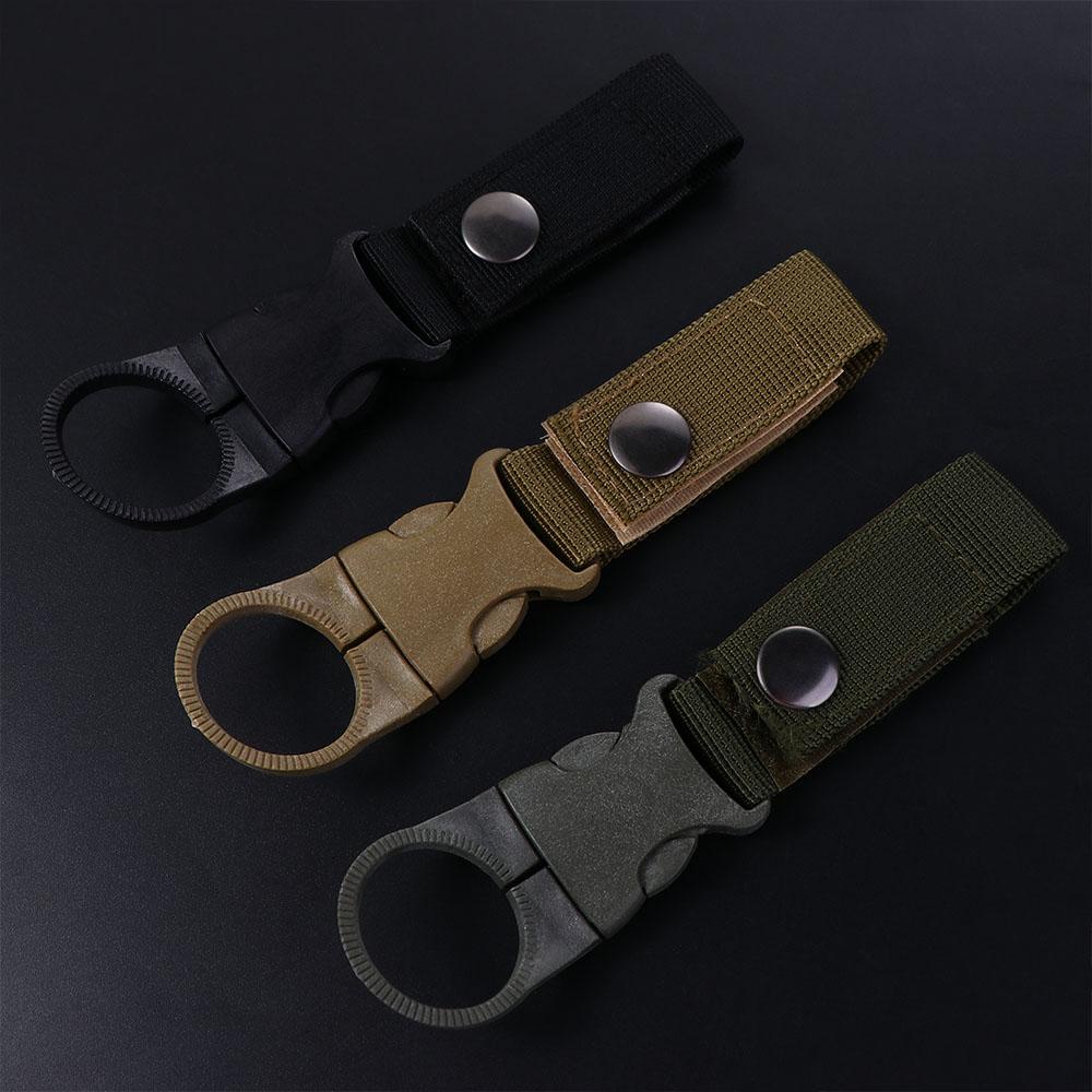 Móc Khóa Bình Nước Bằng Nilon Tiện Dụng Cho Cắm Trại / Leo Núi