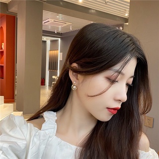 Bông Tai Mạ Bạc 925 Đính Ngọc Trai Chất Lượng Cao F588
