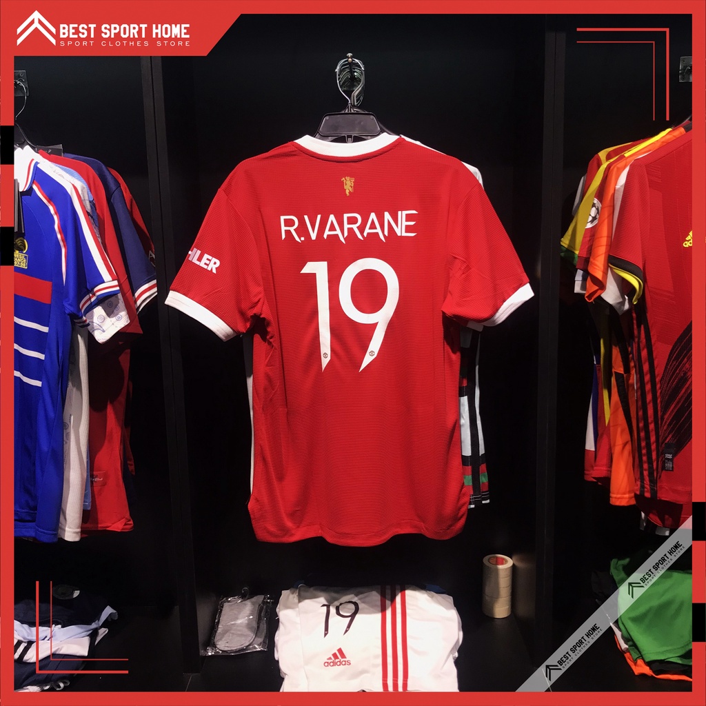 Quần Áo Bóng Đá MU Sân Nhà - Manchester United Homekit 21/22 Màu Đỏ Vải Dệt Kín Mềm Size Âu - In Ấn Theo Yêu Cầu