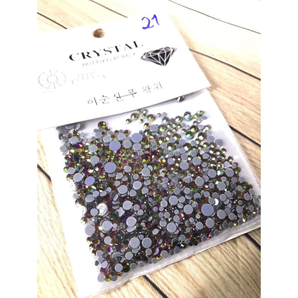 Đá chân keo 21 ( Gói 1200 viên siêu sáng )