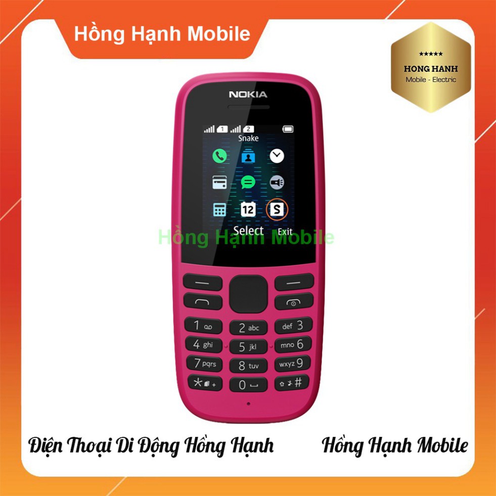 [ DEAL SỐC ] Điện Thoại Nokia 105 2 Sim (2019) - Hàng Chính Hãng Giao Hàng Toàn Quốc | BigBuy360 - bigbuy360.vn