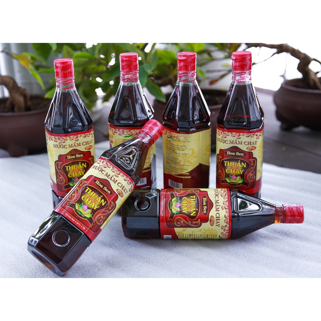 Nước mắm Nutri Thuần Chay Hoa Sen - Hoa Nghiêm