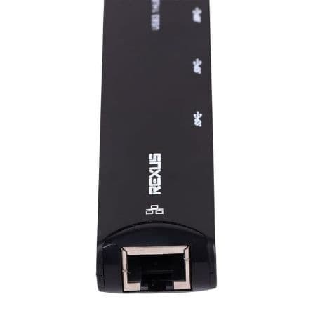 Bộ Hub Usb 3.1 H345 4 Cổng + Lan Rj45 Gigabit Type C - Rxh-345