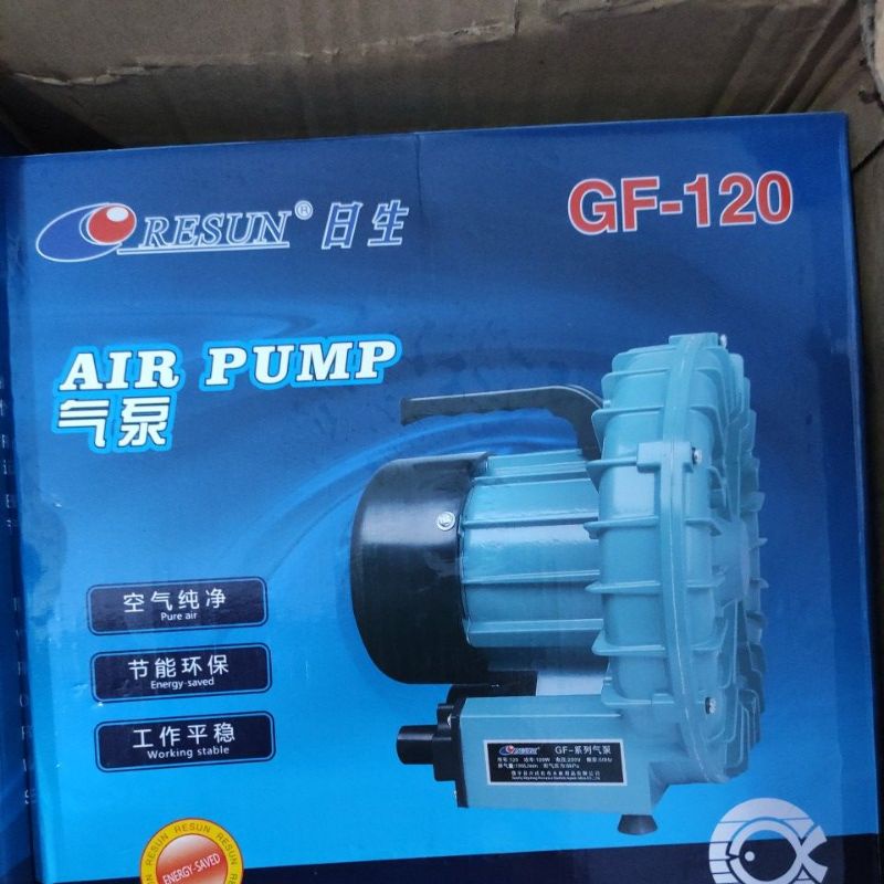 Máy Sò Thổi Khí Resun GF-120 GF180 GF250 GF370 - Máy Sủi Oxy Con Sò Công Suất Lớn Cho Bể Cá Hải Sản