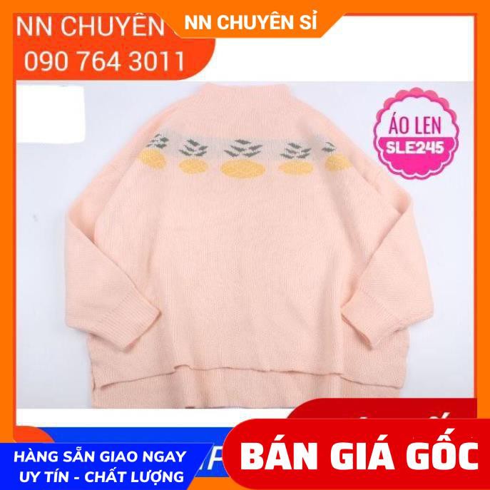 ÁO LEN CỔ LỌ HÀNG QUẢNG CHÂU SLE245 ❤ CÓ ẢNH THẬT❤