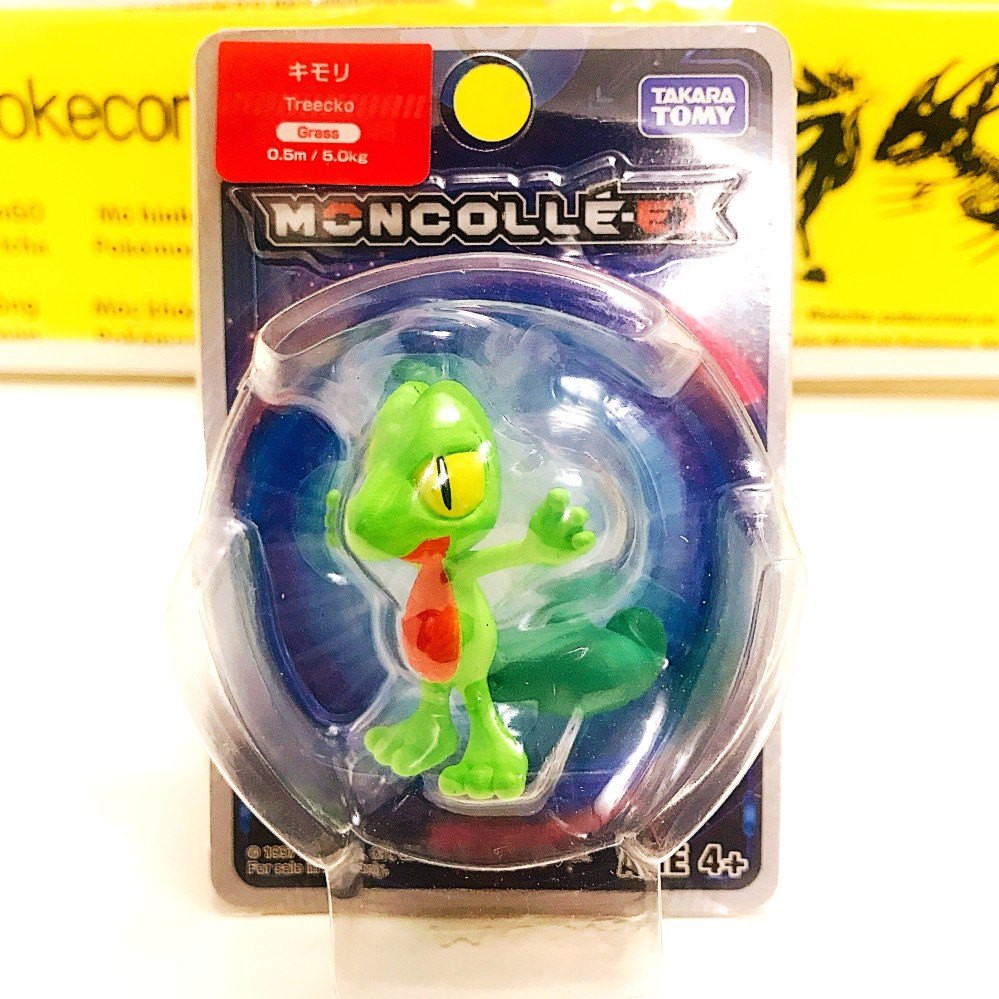 Mô Hình Pokemon Treecko của Takara TOMY Standard Size - Pokemon Figure Moncolle Starter Gen 3 Hoenn