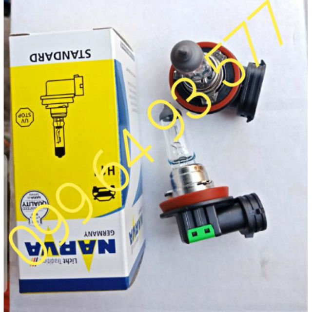 Bóng đèn H11 Narva 12v55w Made in Germany 🇩🇪
