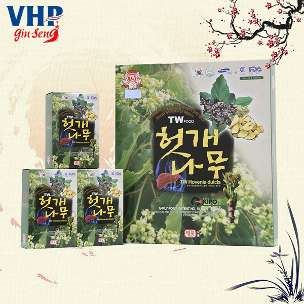 Nước Bổ Gan Taewoong Food Hàn Quốc, Hộp 30 Gói*70ml