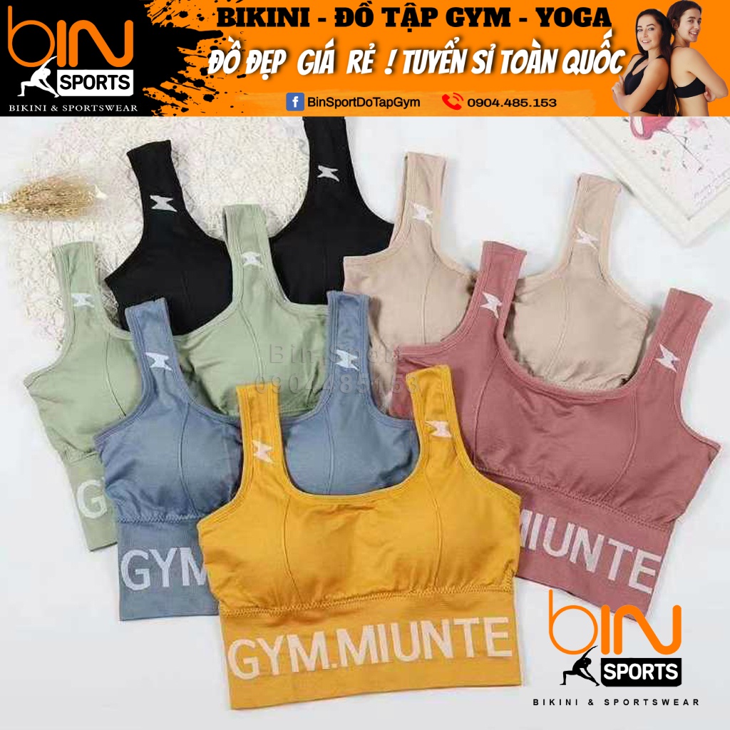 Aó Tập Gym Nữ, Aó Bra Dêt Quảng Châu Freesize A100